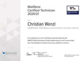 MailStore-Certified-Technician---Christian-Wenzl
