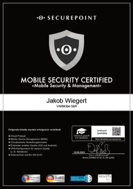 Securepoint - Mobile Security Certified