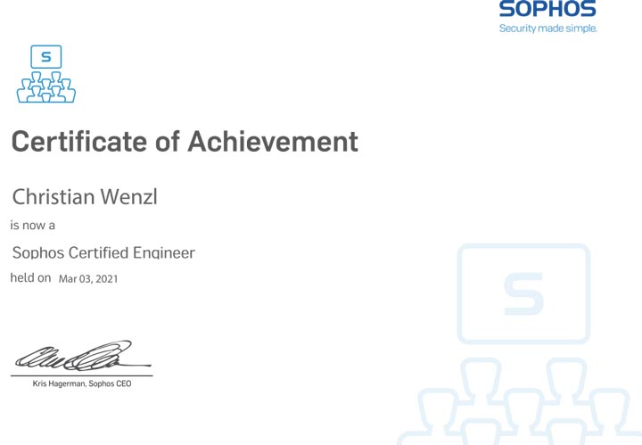 Zertifikat---Sophos-Certified-Engineer---Christian-Wenzl